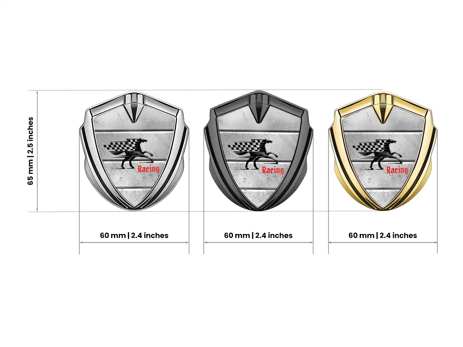 3D Emblem Badge Professional Sturdy